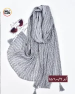 شال طرحدارپلیسه برشکا کد 1560 - Image 2