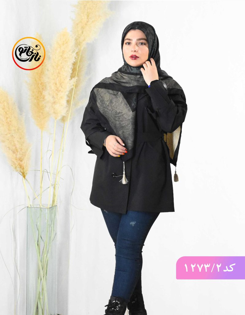 روسری پاییزه سودابه خاکستری