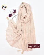 شال طرحدارپلیسه برشکا کد 1560 - Image 3