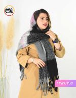 شال پشمی کژال صورتی
