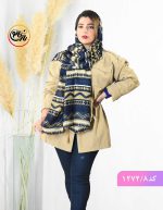 شال پاییزه طنین سورمه ای