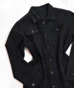 کت جین مشکی دخترانه کد 1743