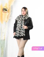 شال مخمل سپیده پلنگی