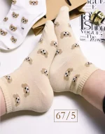 جوراب نخی فانتزی کد 67 - Image 3