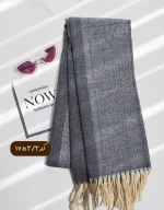 شال کشمیر وارداتی کد 1753 - Image 5