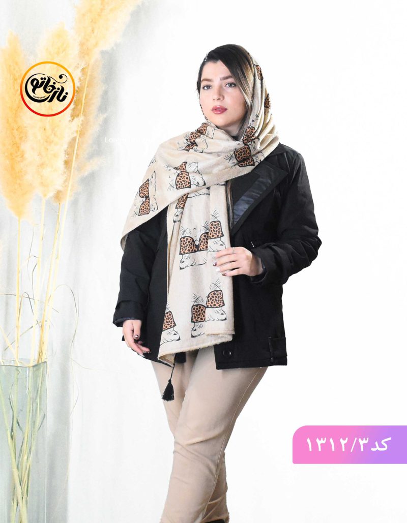 شال مخمل پریزاد گربه
