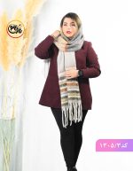 شال پشمی رنگی رنگی