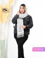 شال پاییزه فروغ توپ توپی