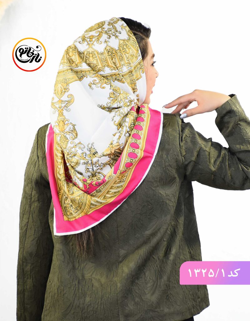 روسری ابریشم شهرزاد کد 1325 - Image 2