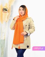 شال پلیسه لویی ویتون نارنجی