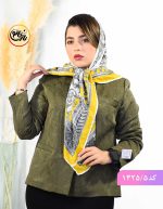 روسری ابریشم شهرزاد زرد