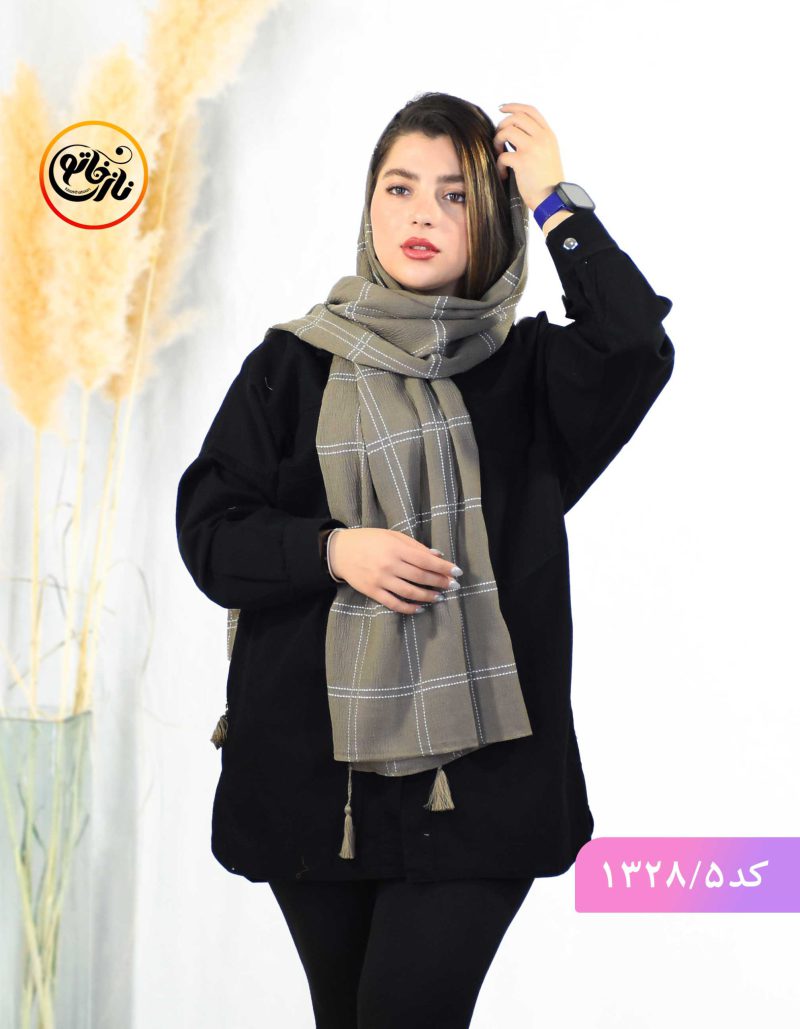 شال پفکی اریان نسکافه ای