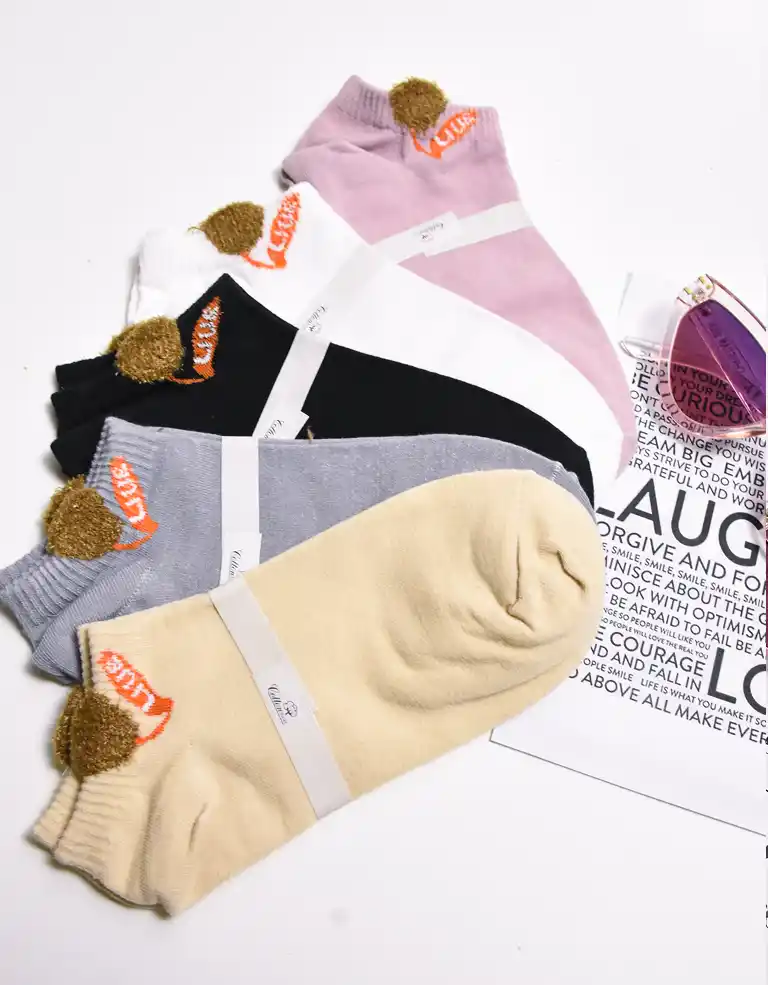 jorab.nakhi.sagh.kotah.nazkhaton جوراب مچی زنانه کد 66 - Image 1