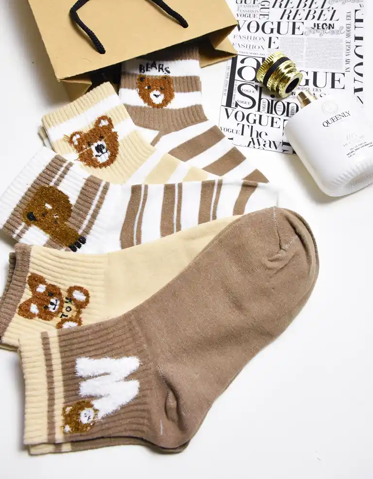 jorab.nakhi.tedi.dokhtarine.sagh.boland.nazkhaton جوراب ساقدار تدی کد 65 - Image 1