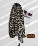 شال پلنگی برشکا کد 1745 - Image 5