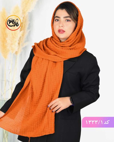 شال پلیسه عریض