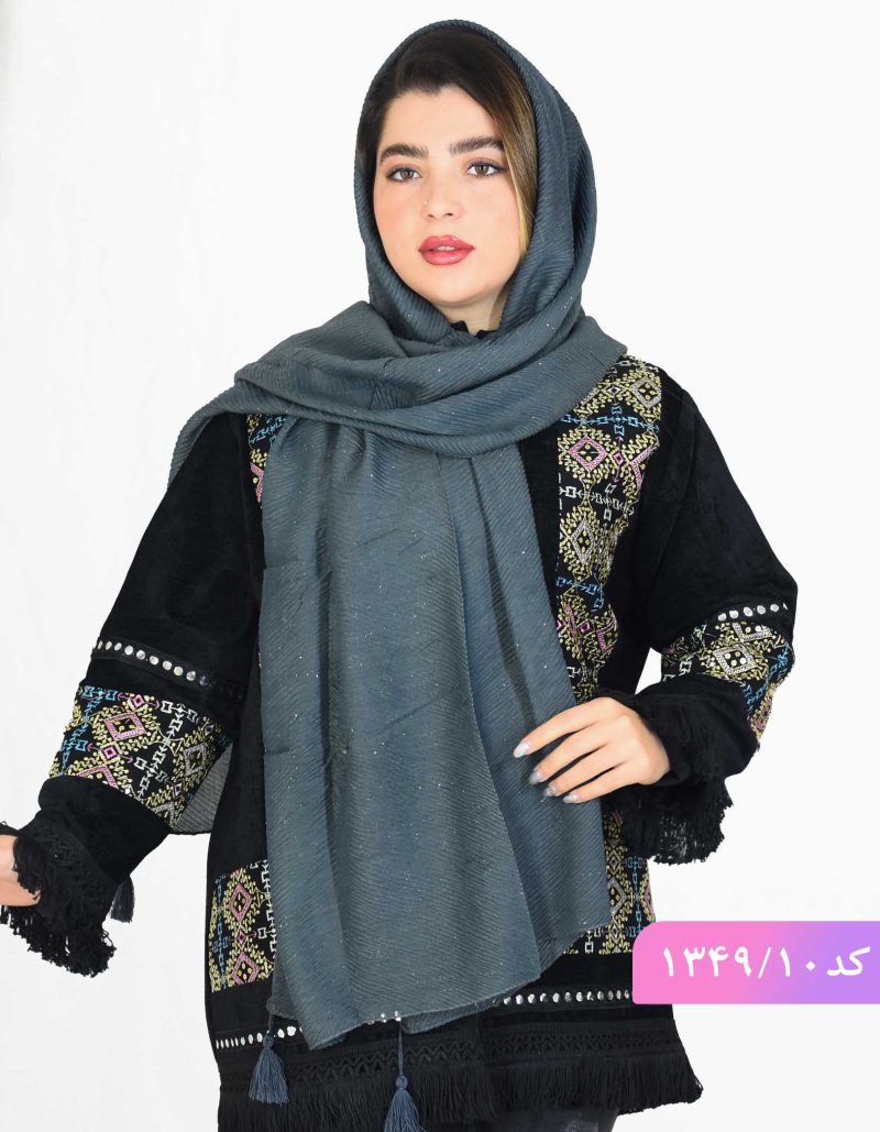 شال پلیسه شاین کد 1349 - Image 17