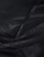 روسری مشکی ژاکارد کد 1382 - Image 12