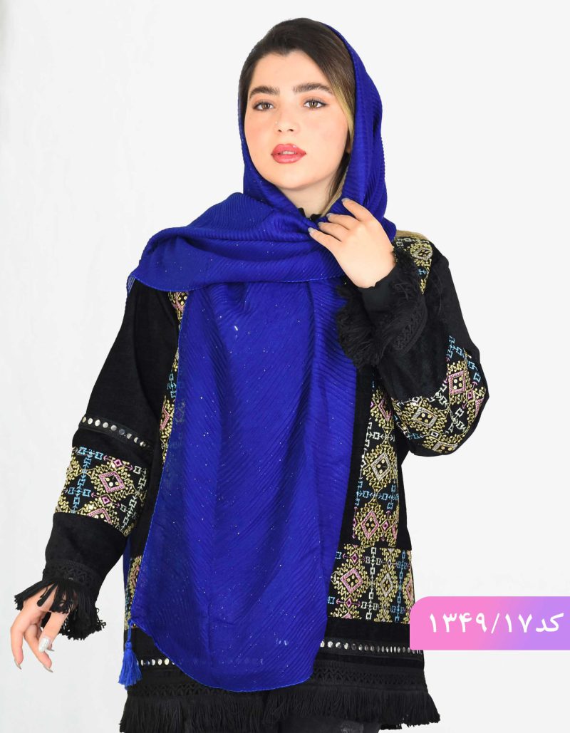 شال پلیسه شاین کد 1349 - Image 10