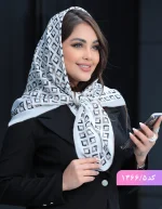 روسری قواره کوچک مجلسی کد 1366 - Image 3