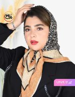 روسری قواره کوچک مجلسی حریر نخ