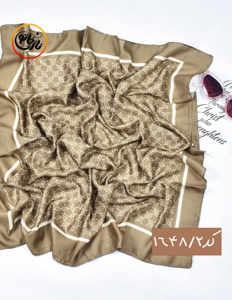 مینی اسکارف موکا کد 1648 - Image 3