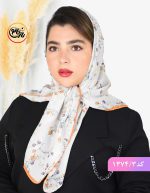 روسری قواره کوچک مجلسی حریر نخ
