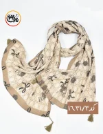شال پاپیونی پلیسه کد 1631 - Image 4