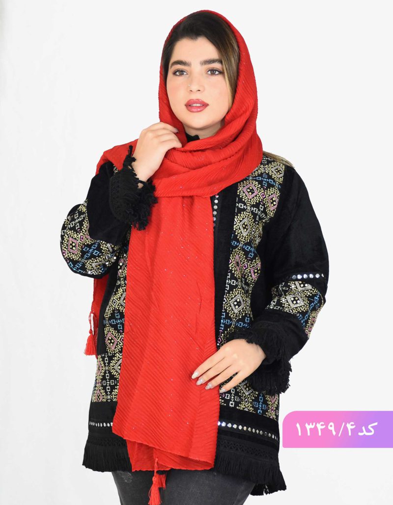 شال پلیسه شاین کد 1349 - Image 5