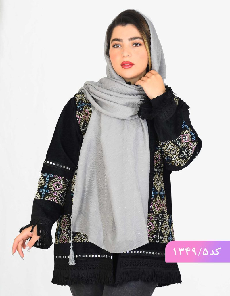 شال پلیسه شاین کد 1349 - Image 6