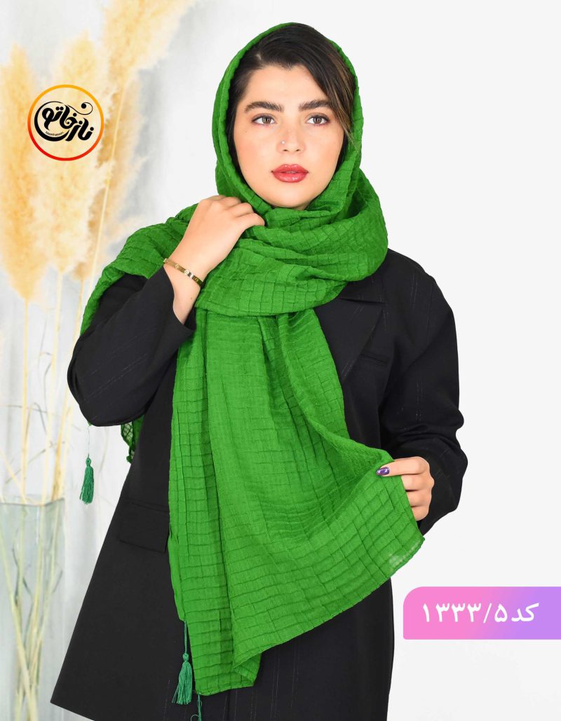 شال پلیسه عریض