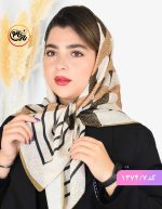 روسری قواره کوچک مجلسی حریر نخ