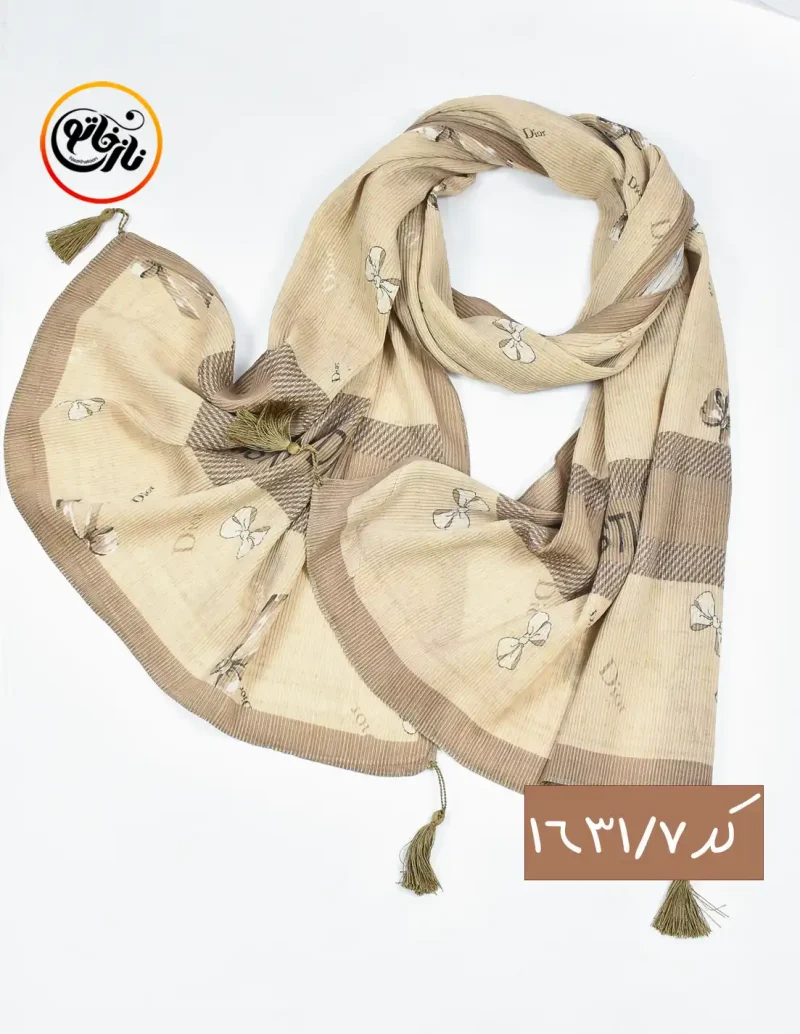 شال پاپیونی پلیسه کد 1631 - Image 8