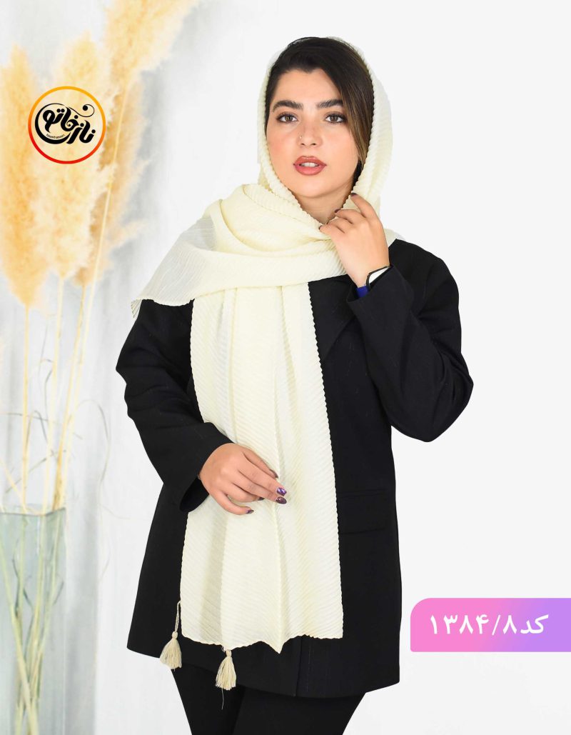 شال پلیسه ریز ساده