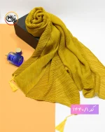 شال نخی پلیسه ریز کد 1440 - Image 3