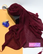 شال نخی پلیسه ریز کد 1440 - Image 4