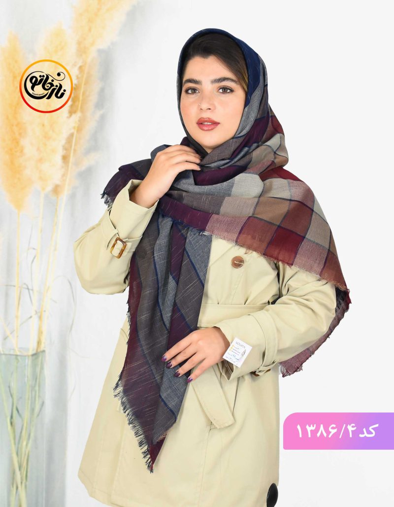 روسری ضد چروک طرحدار
