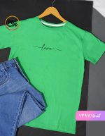 تیشرت دخترانه طرح لاو کد 1397 - Image 5