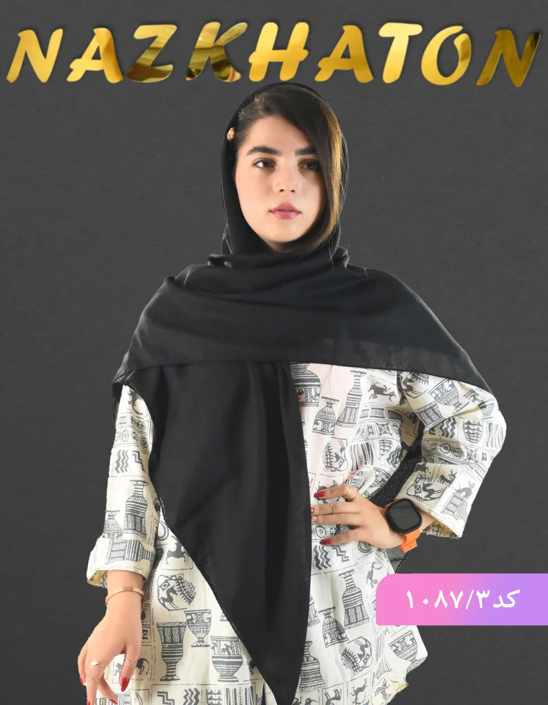 راهنمای جامع ست کردن روسری ساده روسری ساده نخی