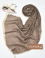 شال موکا قهوه ای کد 1632 - Image 5