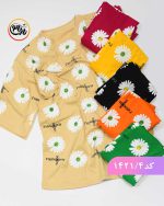 تیشرت لانگ بابونه کد 1421 - Image 4