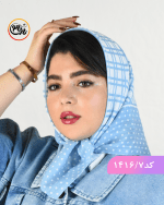 مینی اسکارف ابی کد 1416 - Image 7