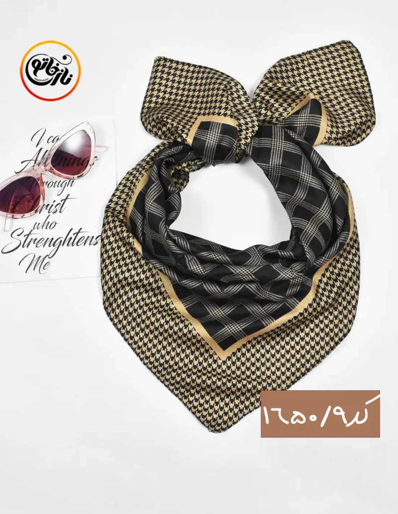 مینی اسکارف چهار خونه