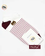 جوراب نخی راه راه کد 37 - Image 3