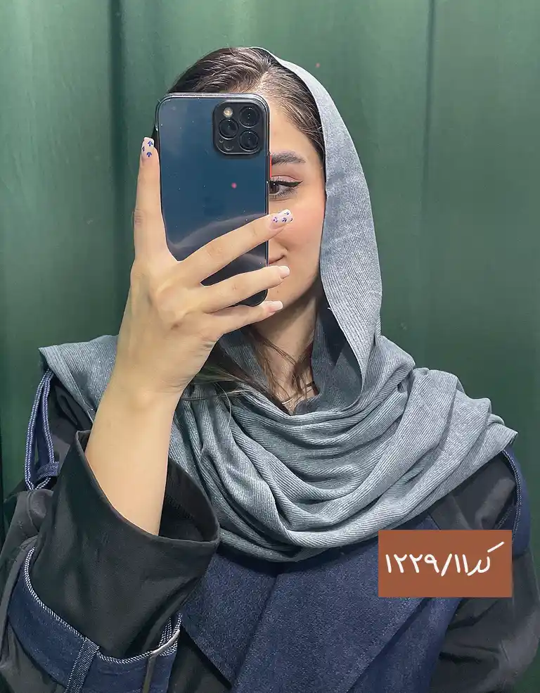 شال مخکل کبریتی پاییزی