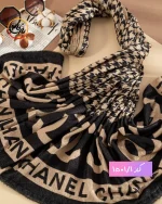 شال مخمل نسکافه ای