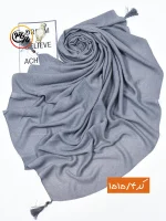 روسری پلیسه تک رنگ کد 1515/4