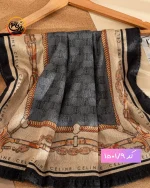 شال مخمل طرحدار