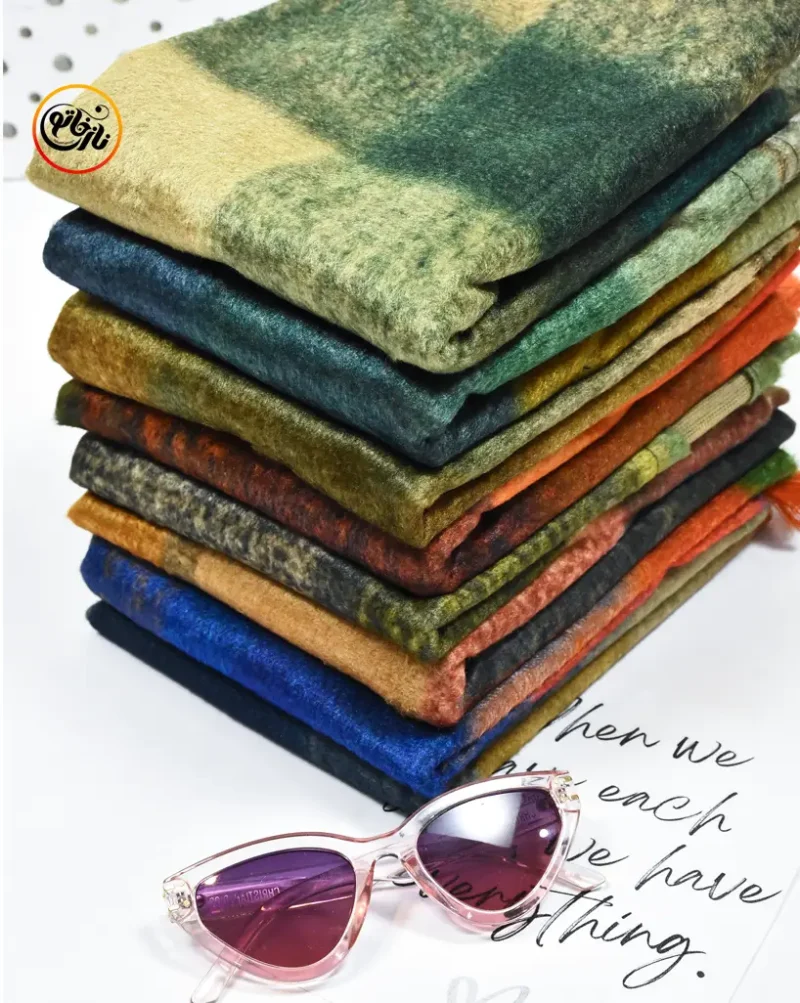 شال مخمل ابرنگی کد 1547 - Image 1