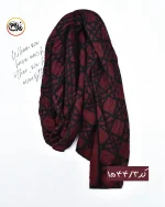 شال زرشکی دور خز